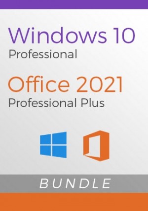 Windows 10 Pro + Office 2021 Pro Plus - Package