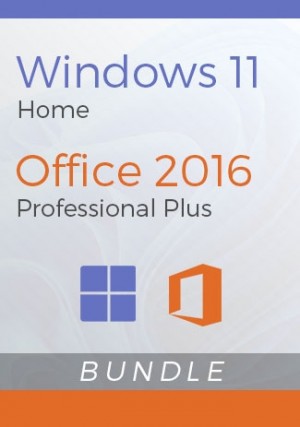 Windows 11 Home + Office 2016 Pro Plus - Package