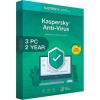Kaspersky Antivirus 2020 - 3 PCs - 2 Years