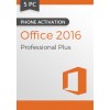 Microsoft Office 2016 Professional Plus- Phone( 5 PCs)