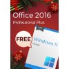 Office 2016 Professional Plus (+ Windows 11 Home for free) 