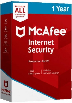McAfee Internet Security - 10 PCs/1 Year