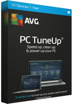 AVG Tuneup - 10 Devices /1 Year