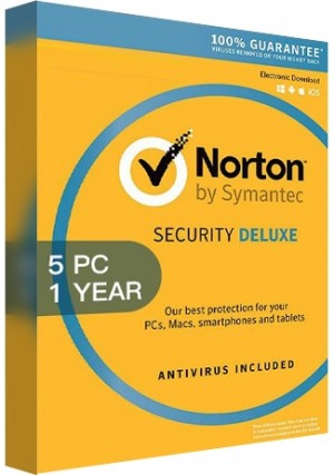 Norton Security Deluxe 3 - 5 Devices/1 Year (EU)