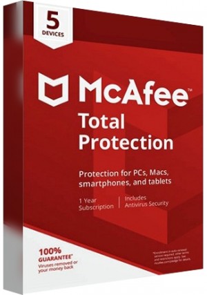 McAfee Total Protection - 5 Devices /1 Year (EU)