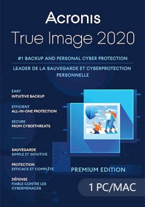 Acronis True Image 2020 - 1 PC/MAC (EU)