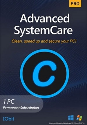 iObit Advanced SystemCare 17 Pro - 1 PC (Permanent Subscription)