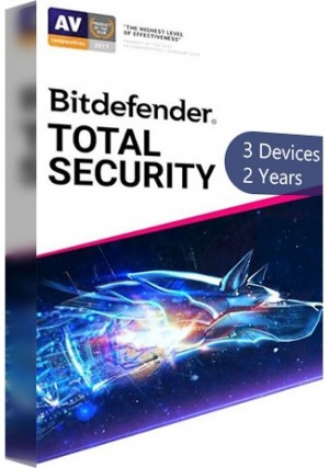 Bitdefender Total Security /3 Devices (2 Years) [EU]