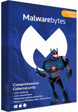 Malwarebytes Premium - 10 Devices/1 Year