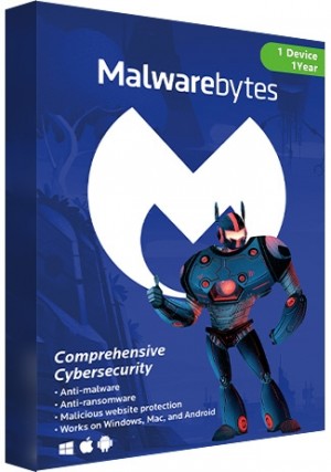 Malwarebytes Premium - 1Device/1 Year