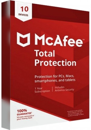 McAfee Total Protection - 10 Devices/1 Year (EU)
