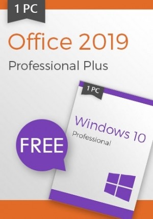 Office 2019 Professional Plus (+ Windows 10 Professional for free)