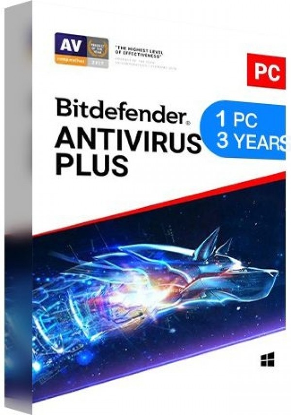 Bitdefender Antivirus Plus 1 PC / 3 Years