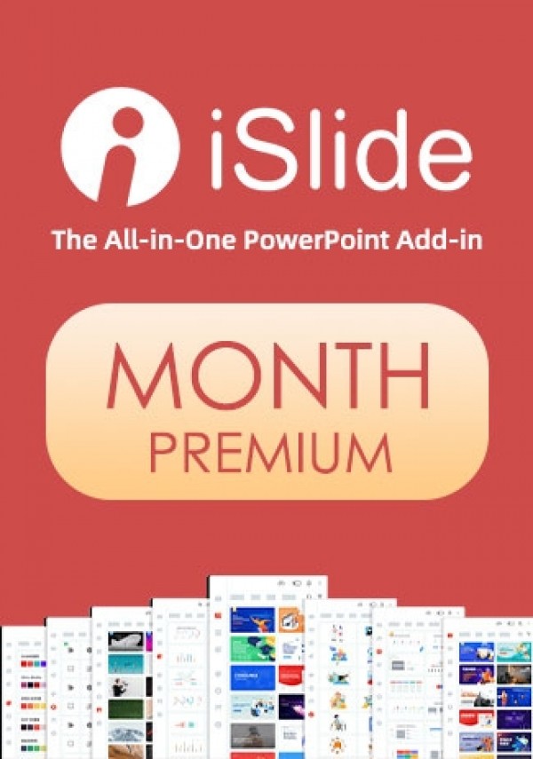 iSlide Premium- 1 Month