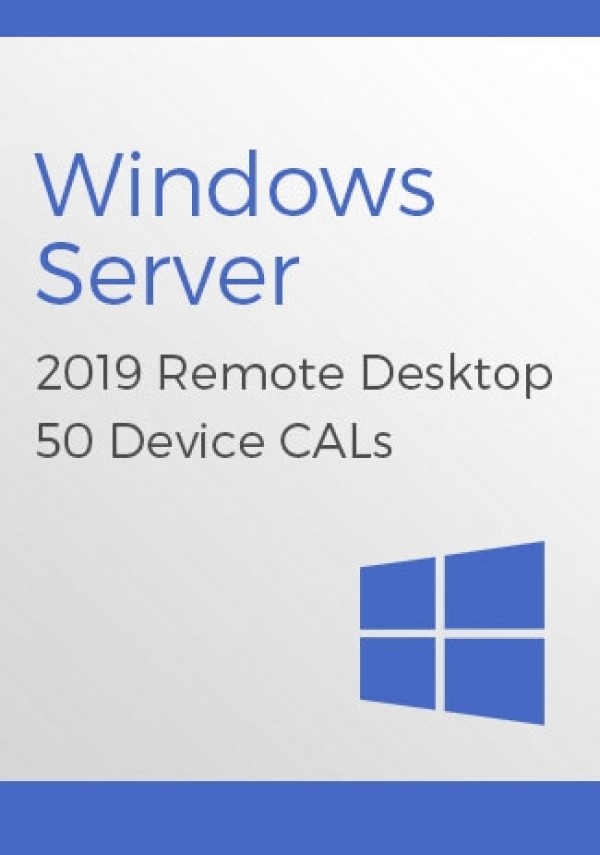 Microsoft Windows Server 2019 Remote Desktop - 50 Device CALs