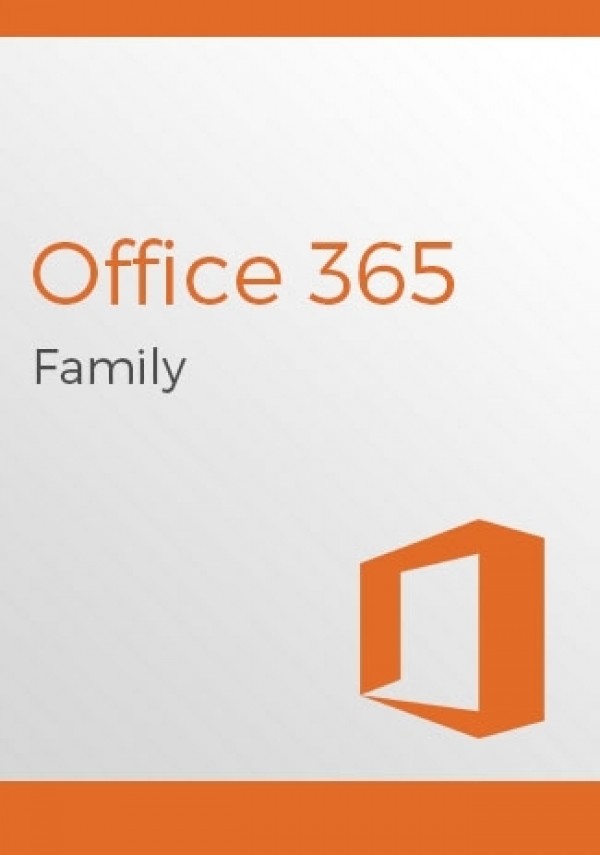 Microsoft Office 365 Family- 6 Users 6 Months