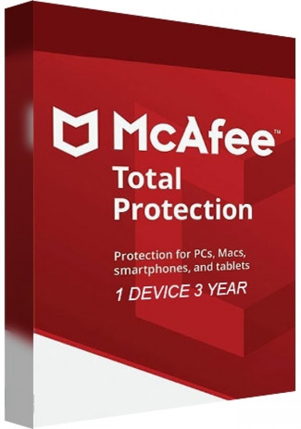 McAfee Total Protection /1 Device (3 Years)