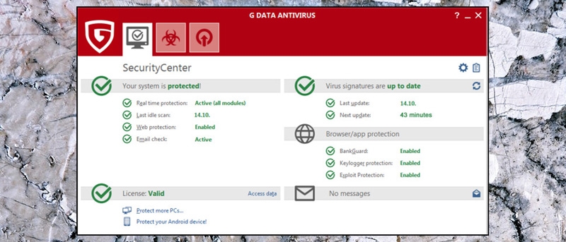 GData Antivirus 1 PC 1 Year