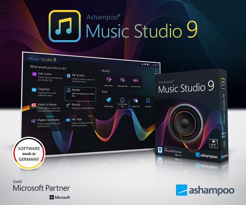 buy Ashampoo Music Studio 9 Key